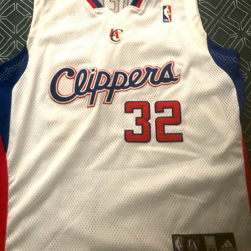 NBA ON COURT ADIDAS LA CLIPPERS 2011 BLAKE GRIFFIN JERSEY